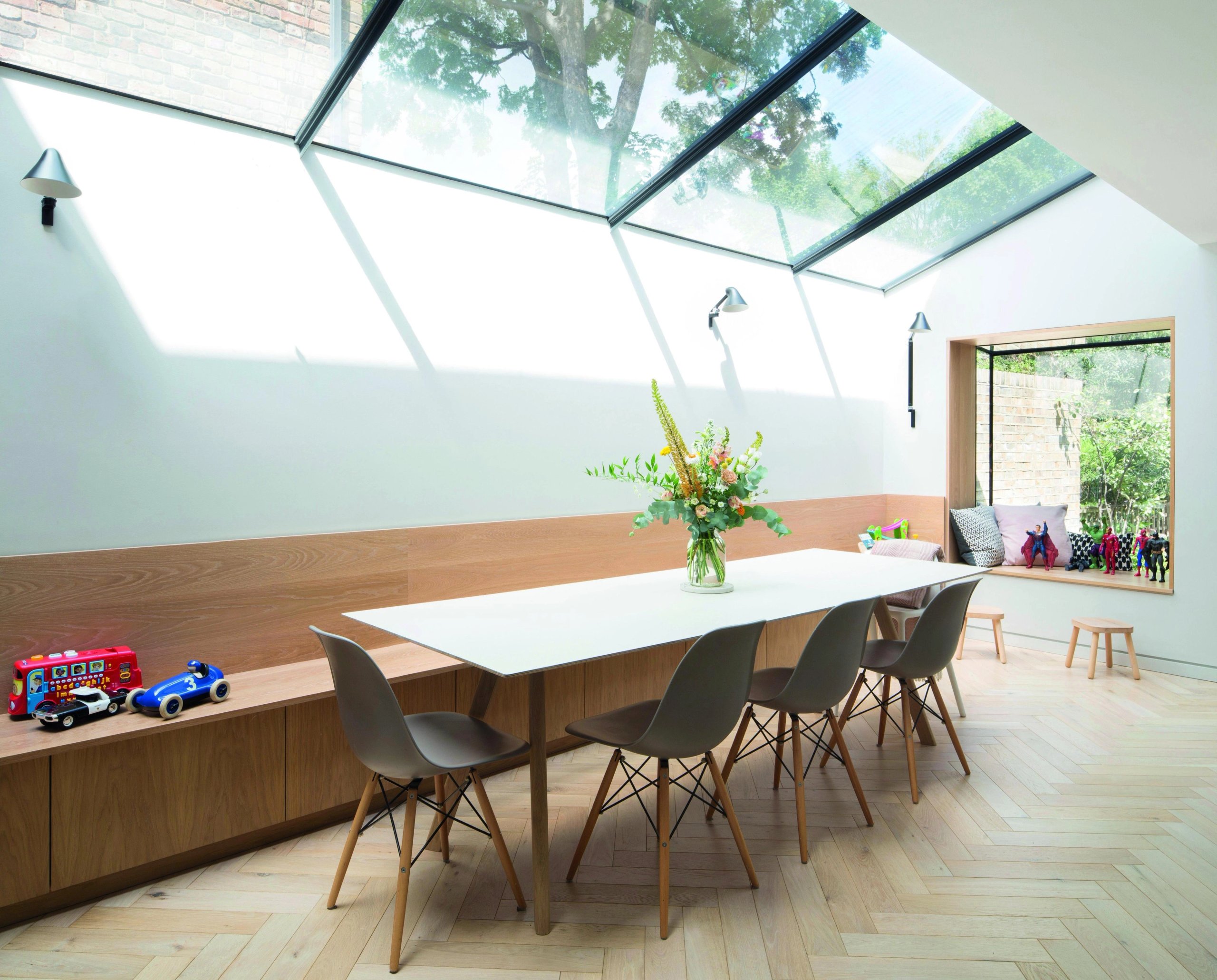 How to Clean White Toned Parquet Wood Floors