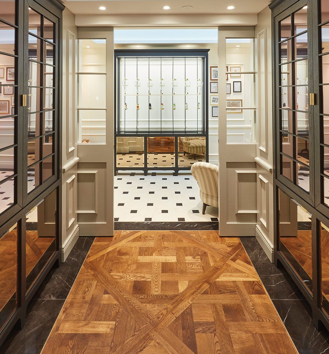 Retail flooring installation