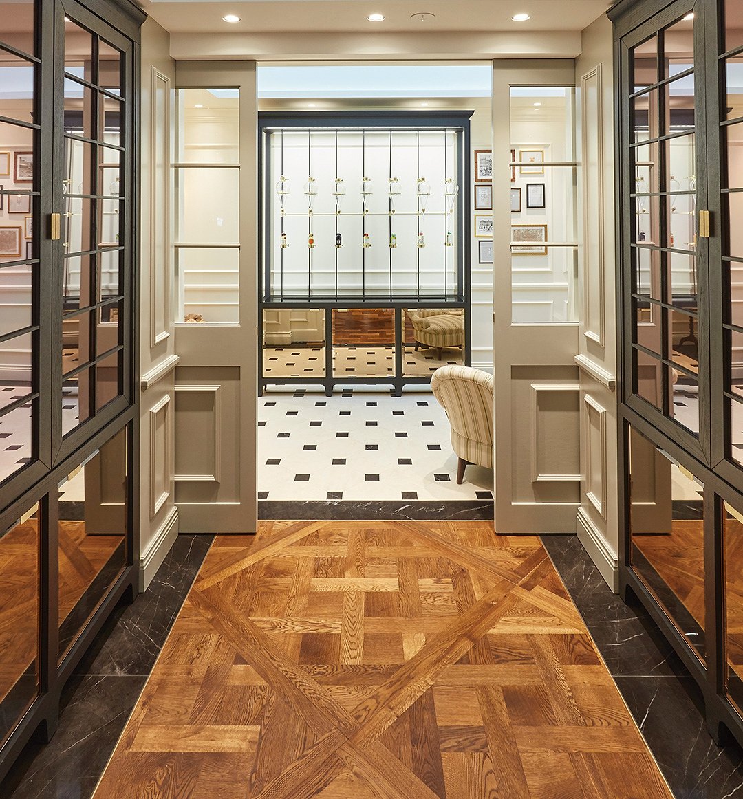 Retail flooring installation