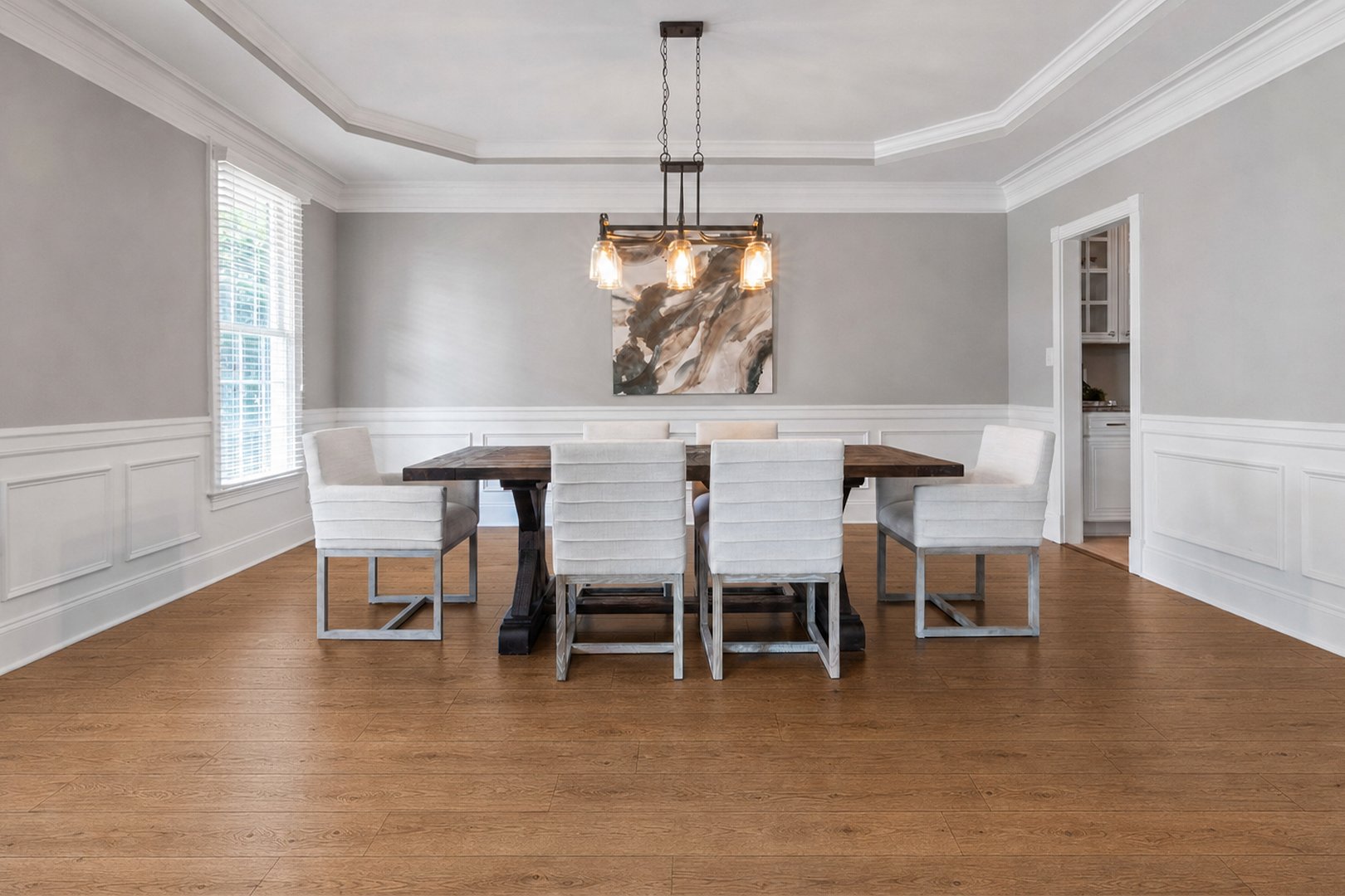 Room visualiser wood floor interior