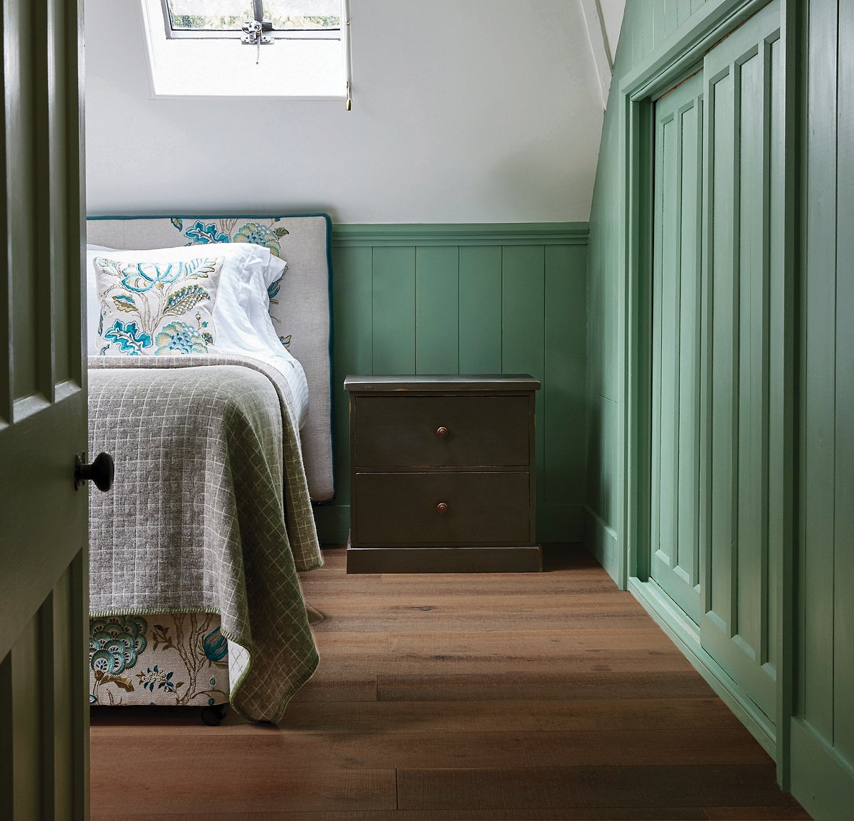 Hotel wood flooring interior