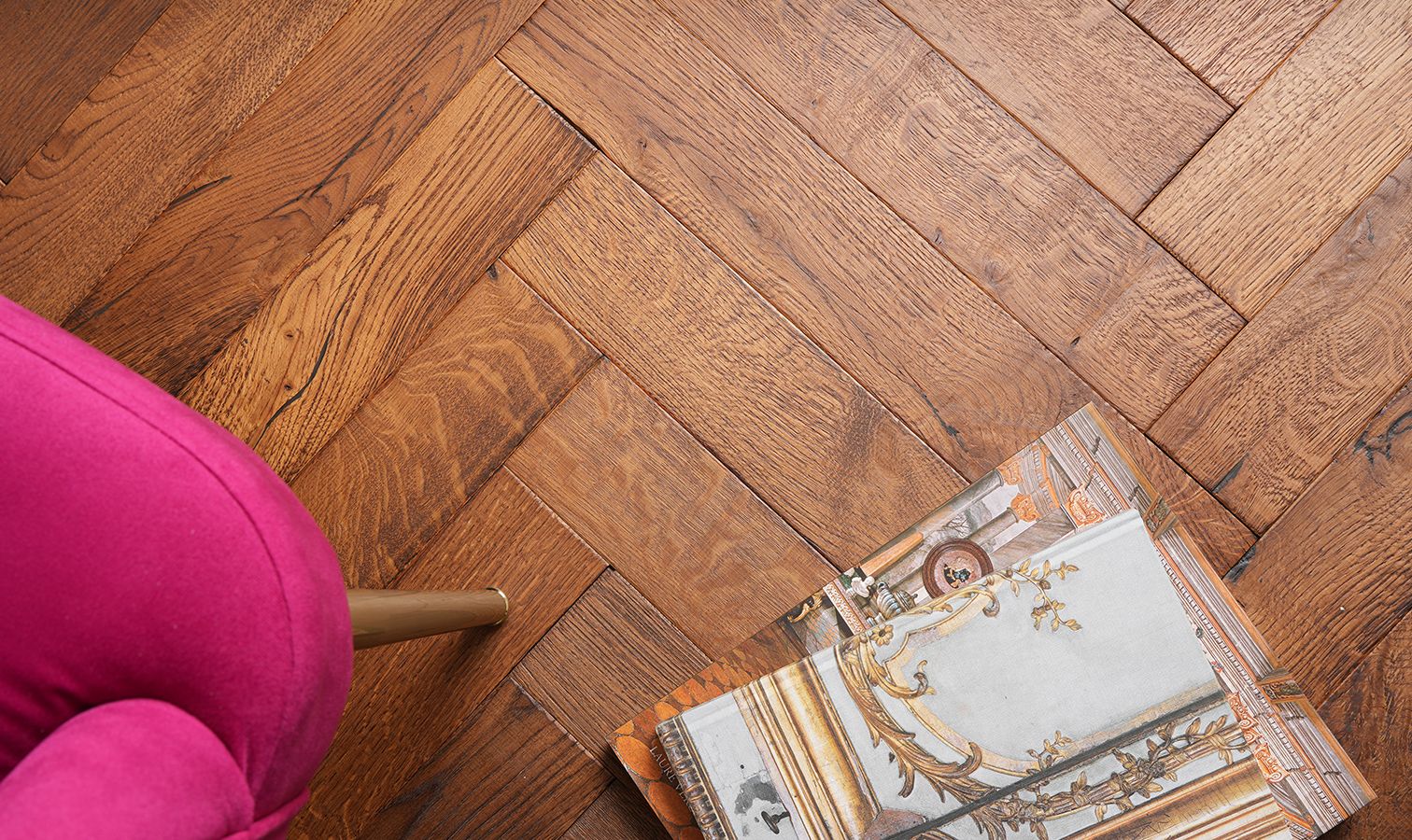 Dunham Narrow Herringbone in a room setting