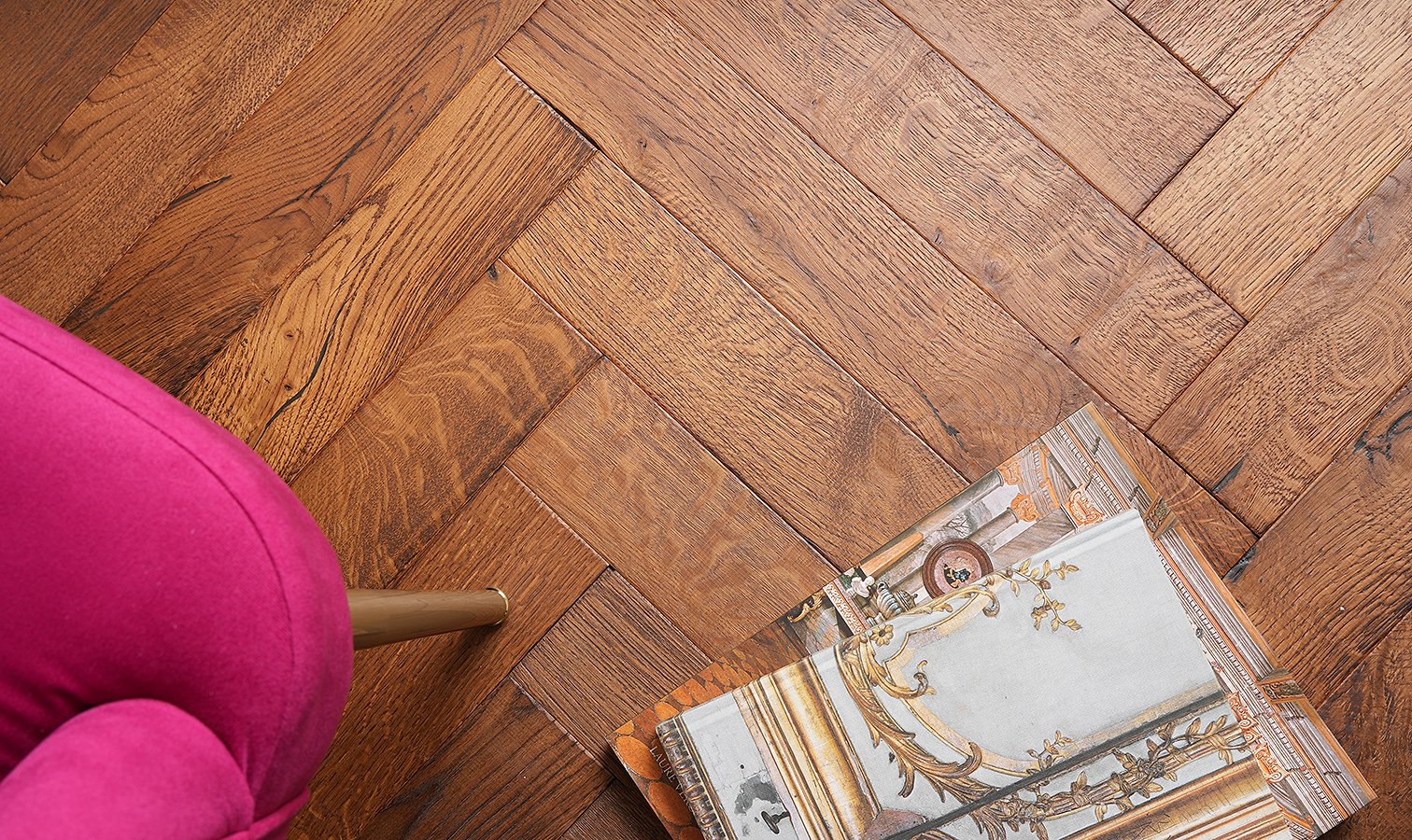 Dunham Narrow Herringbone in a room setting