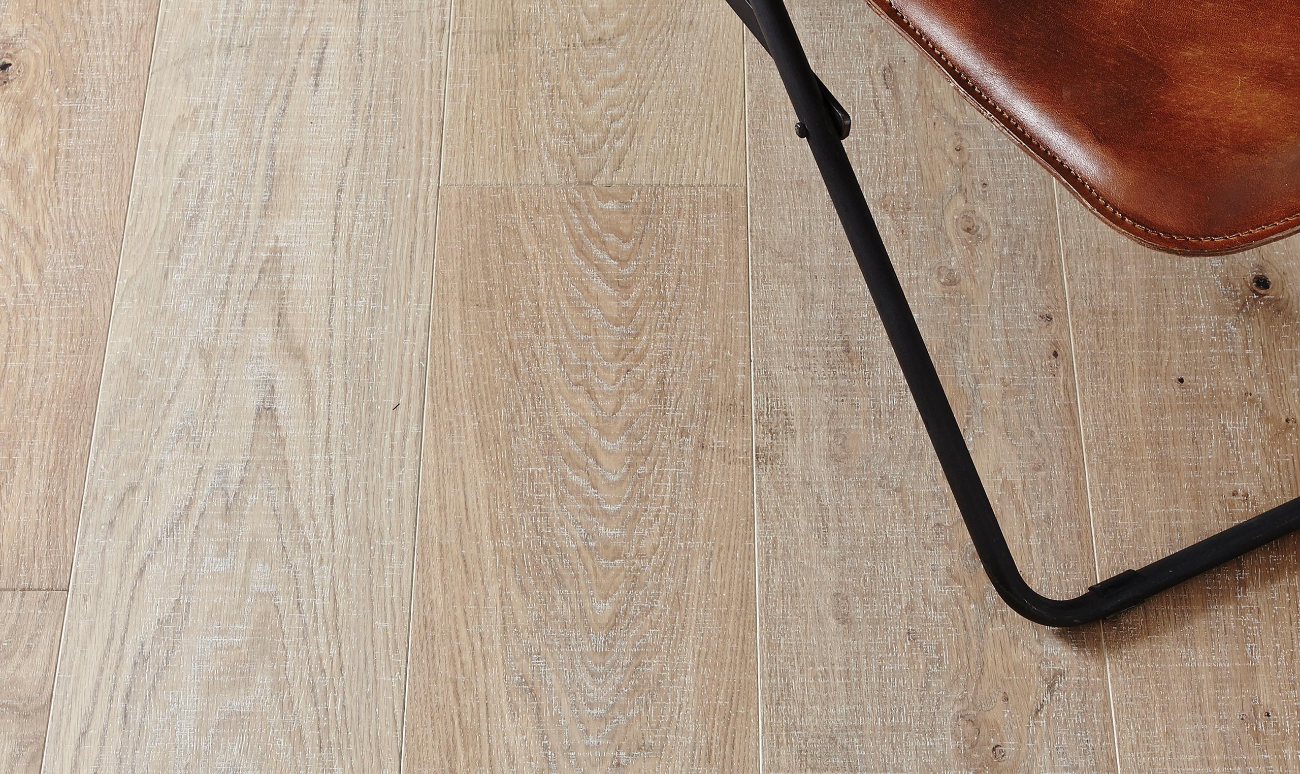 Coombe Extra Wide Plank in a room setting, close-up