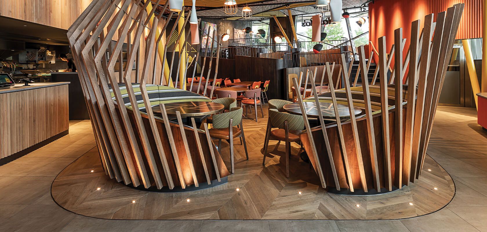 Nando's, Swindon project interior