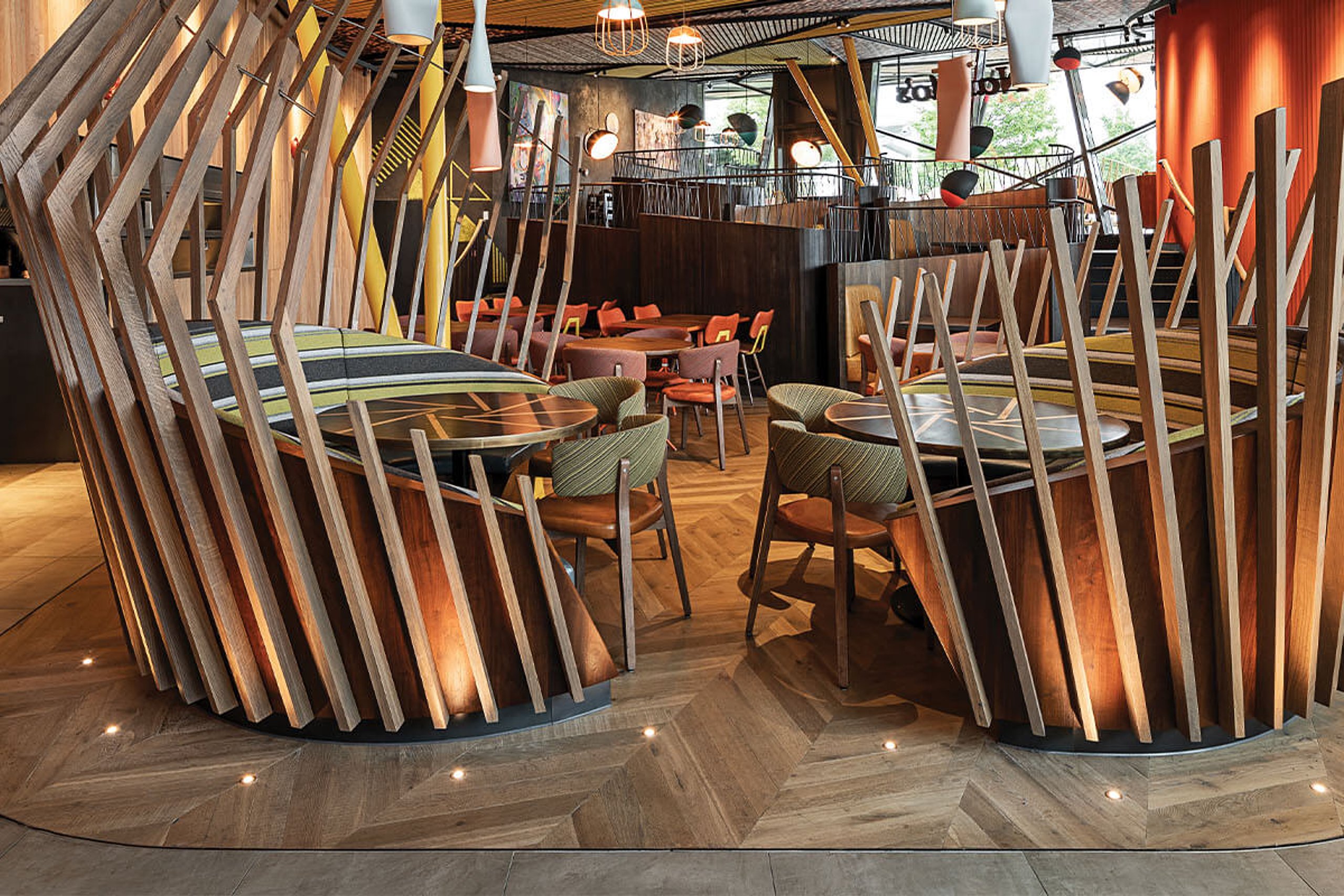 Nando's, Swindon project interior