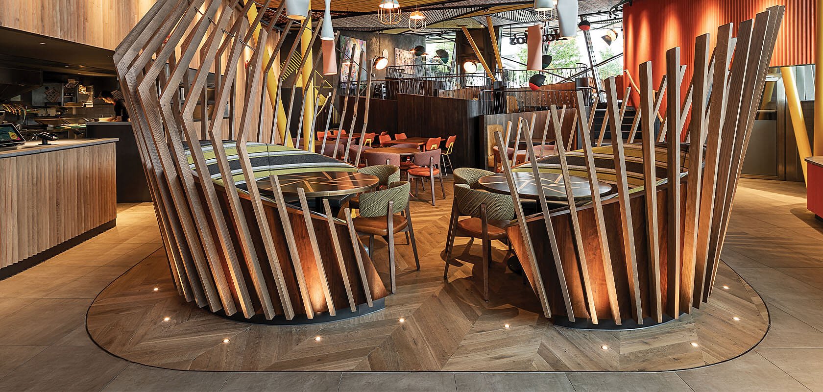 Nando's, Swindon project interior