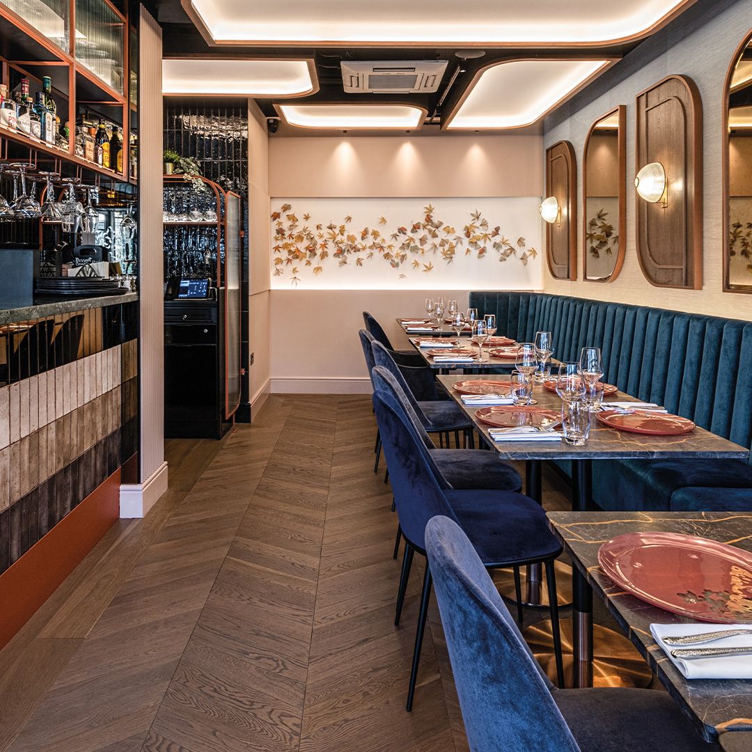 Hospitality flooring installation