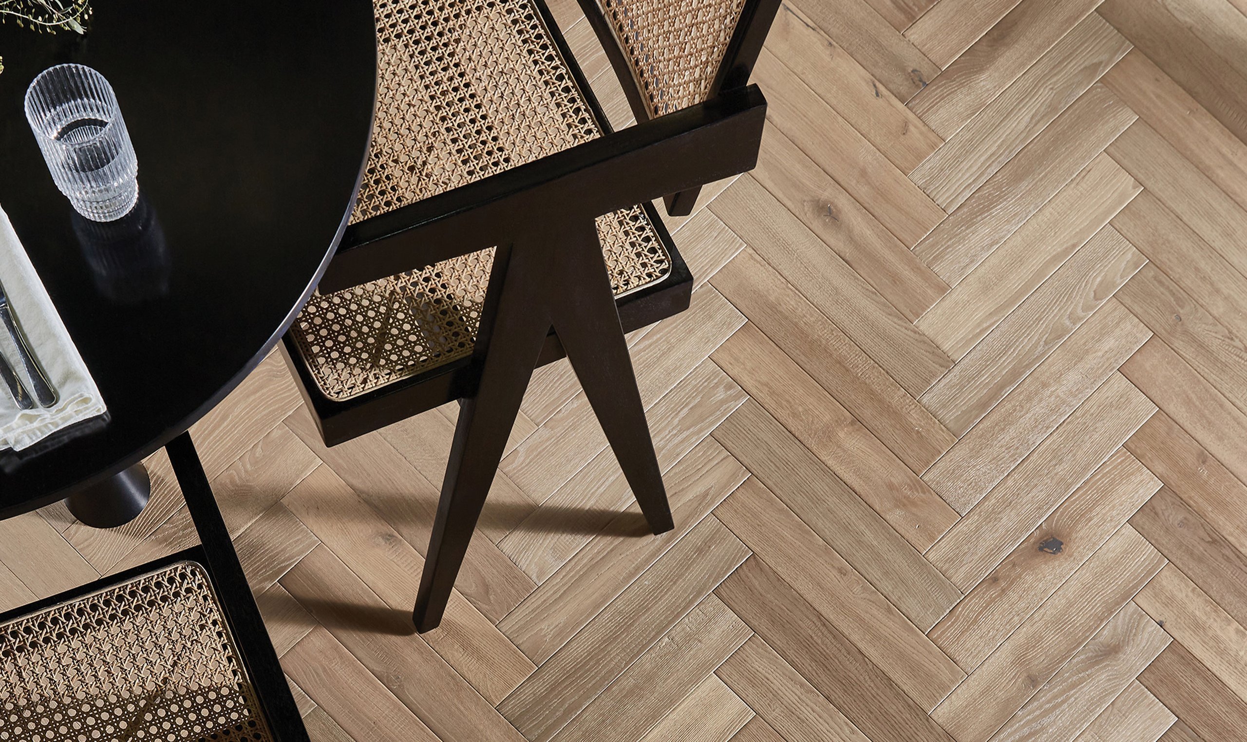 Ted Todd wood flooring in a refined interior
