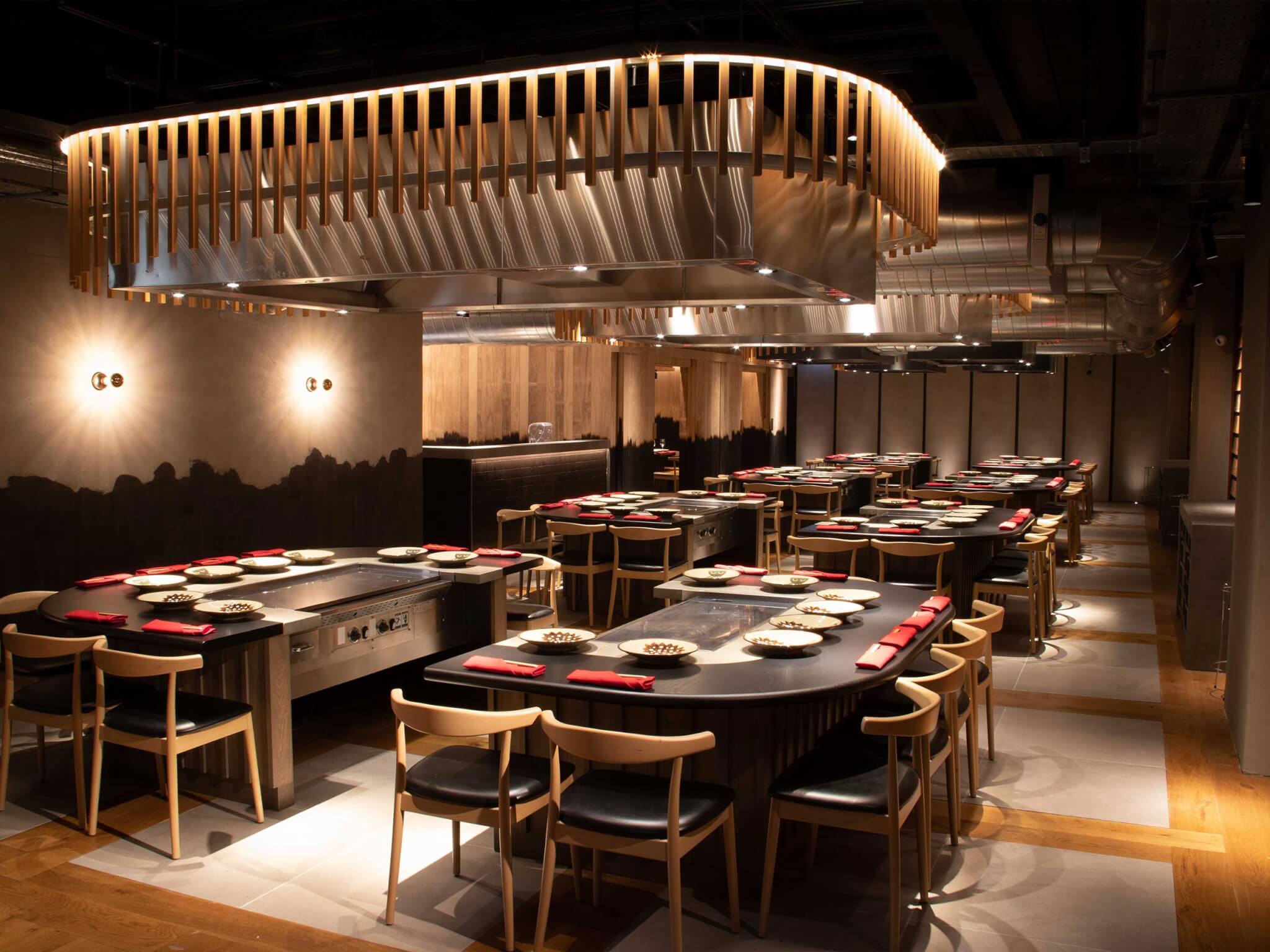 Benihana Covent Garden flooring detail