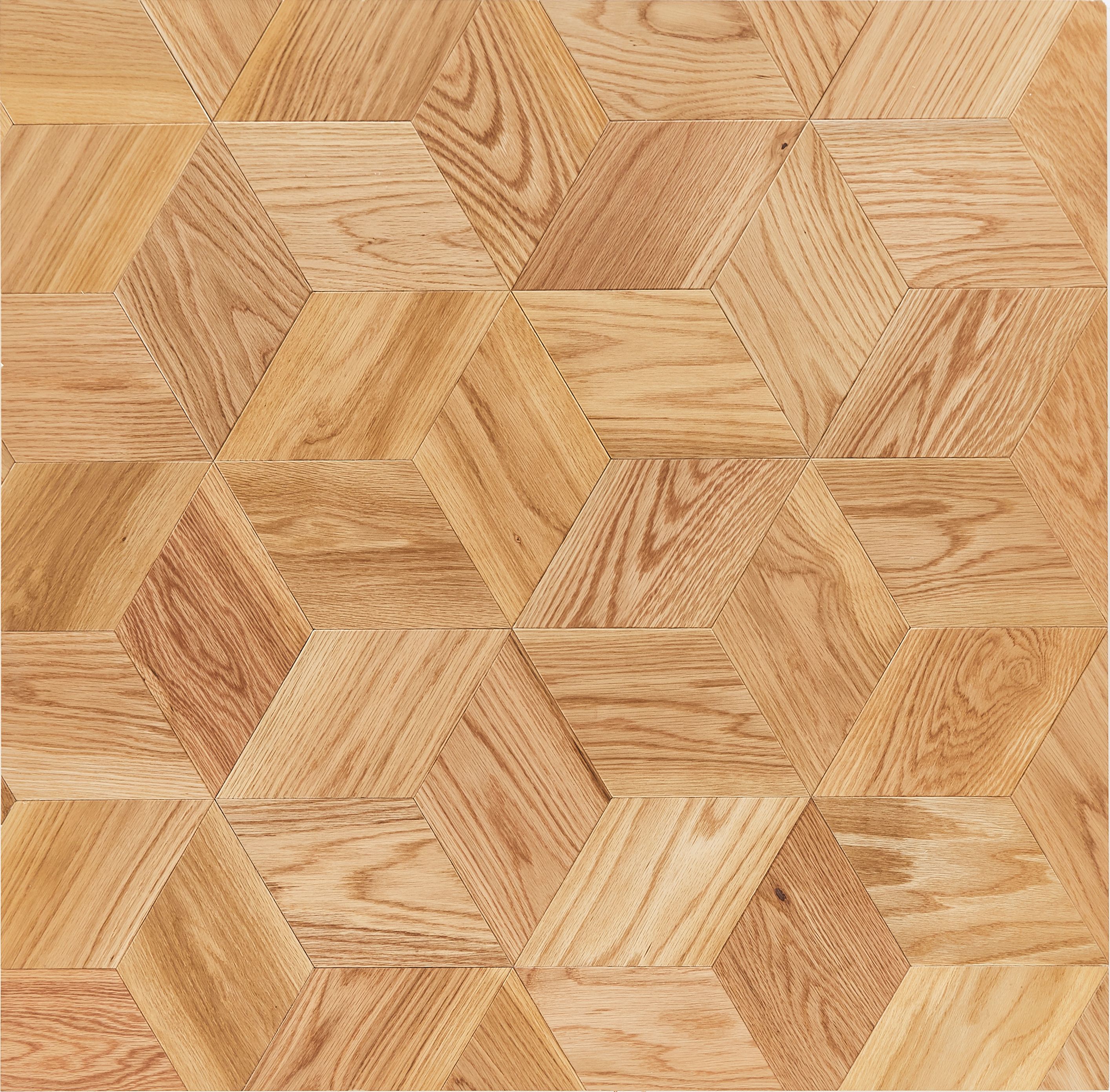 Patterned wood flooring
