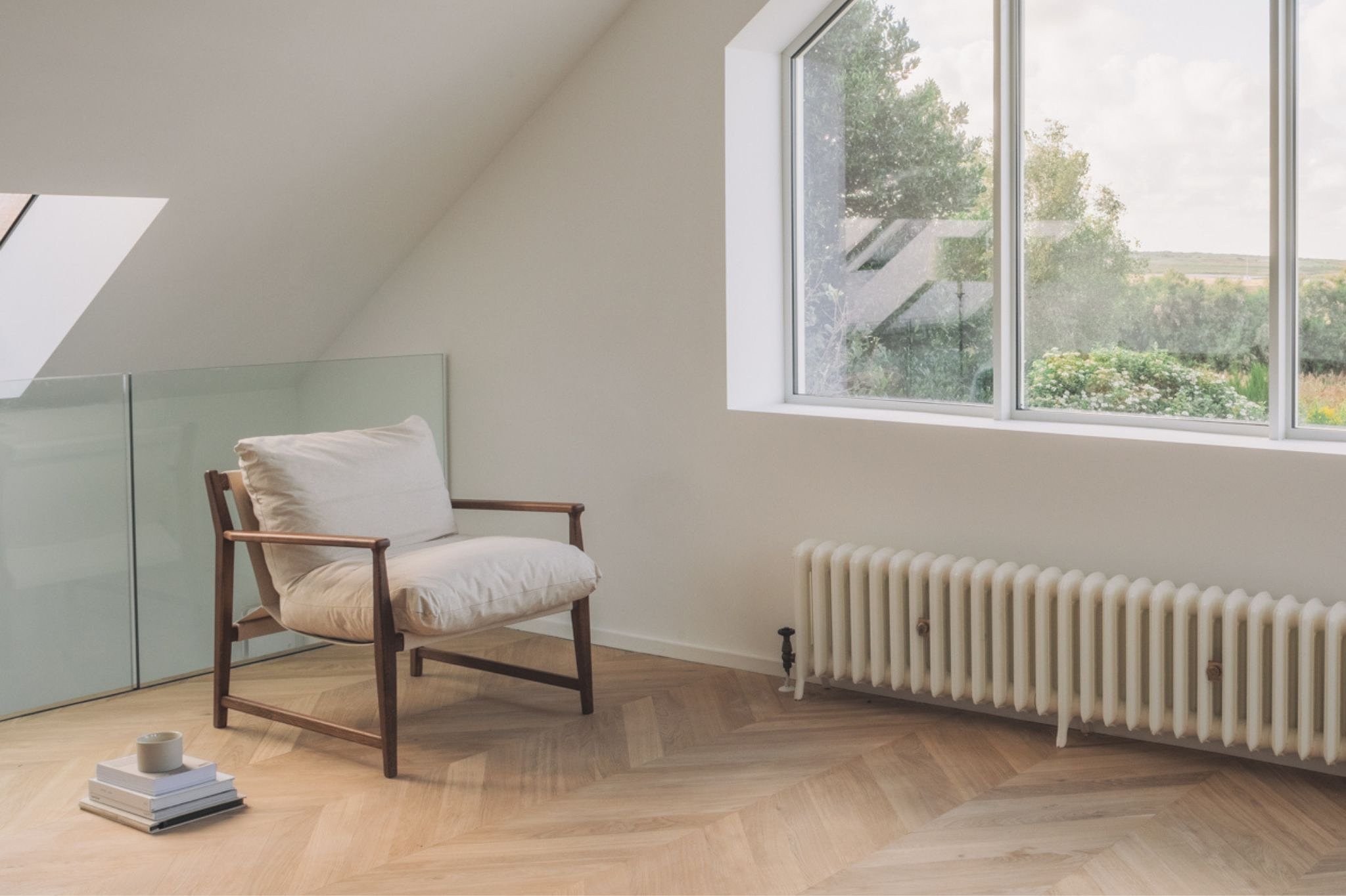Rhine Chevron, Unfinished Oaks Collection - Blue House, C/O Lorenzo Zandri, Studio 163 Architects