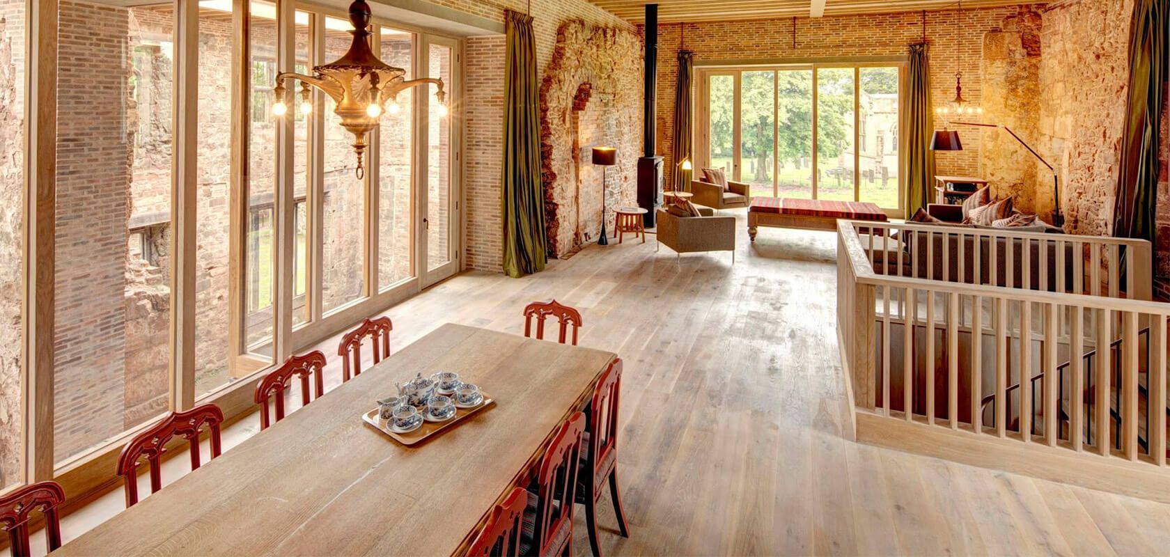 Astley Castle project interior