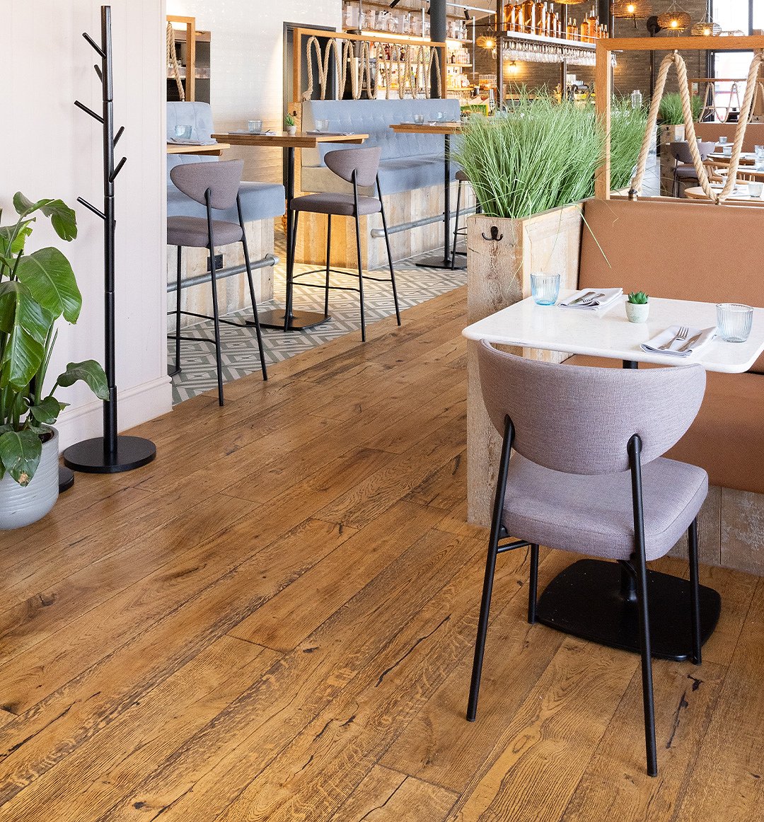 Hospitality featured wood floor