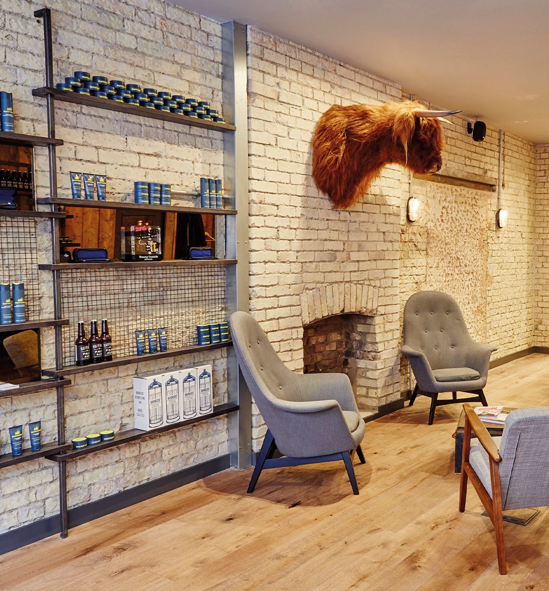 Retail featured wood floor