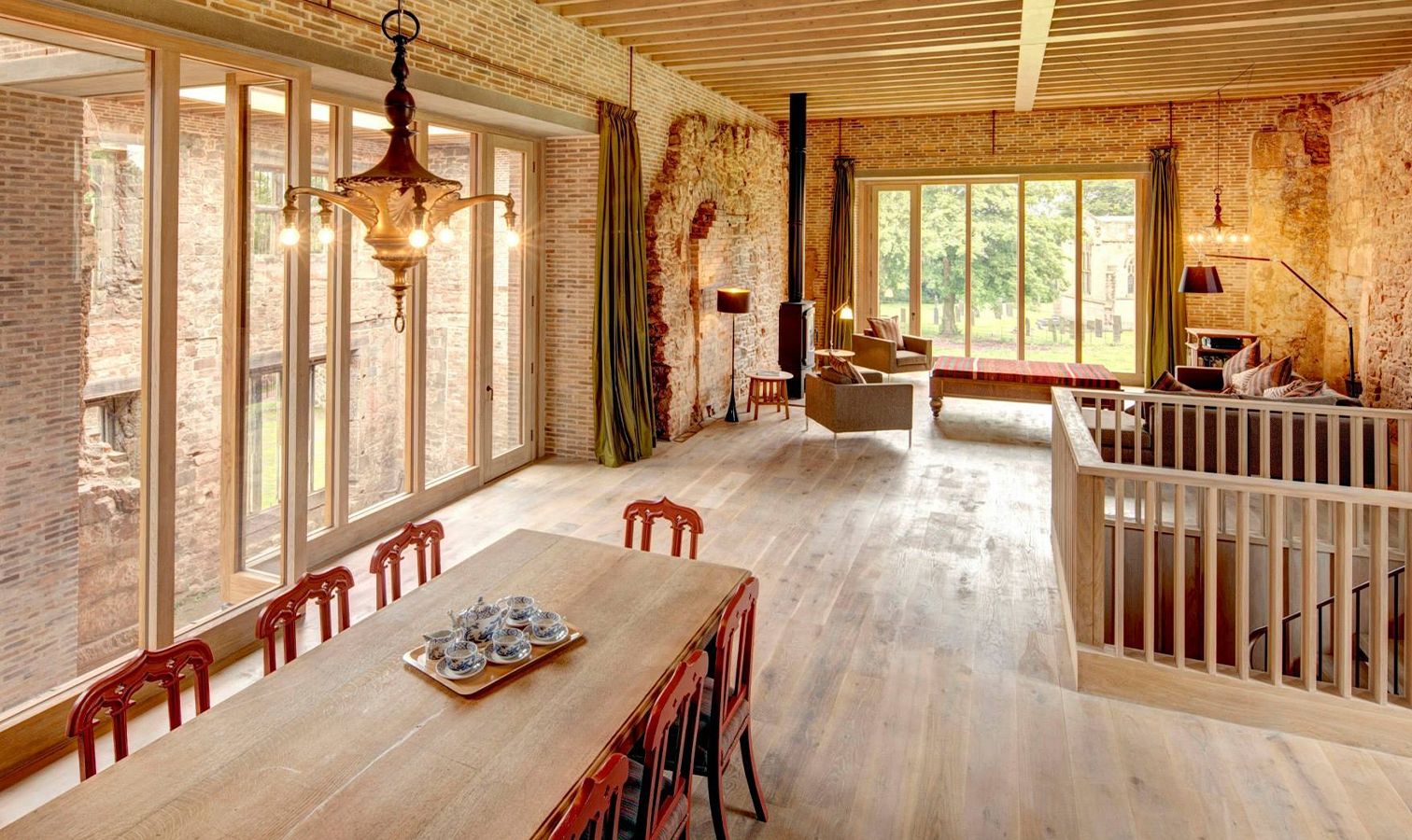 Astley Castle project interior