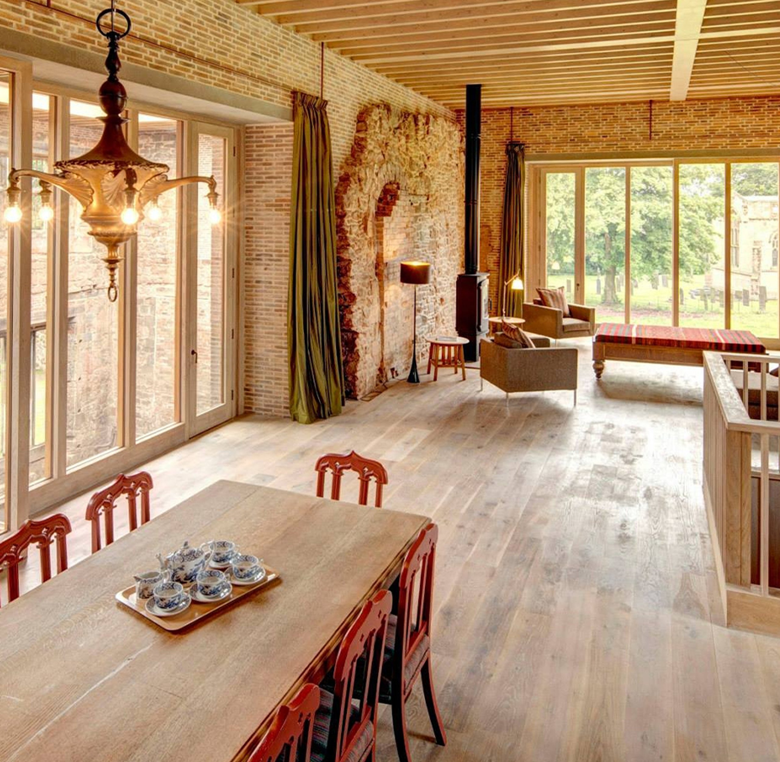 Astley Castle project interior