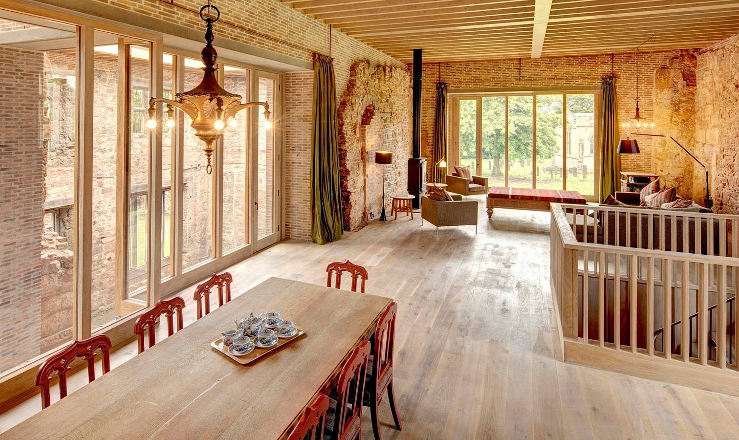 Astley Castle project interior