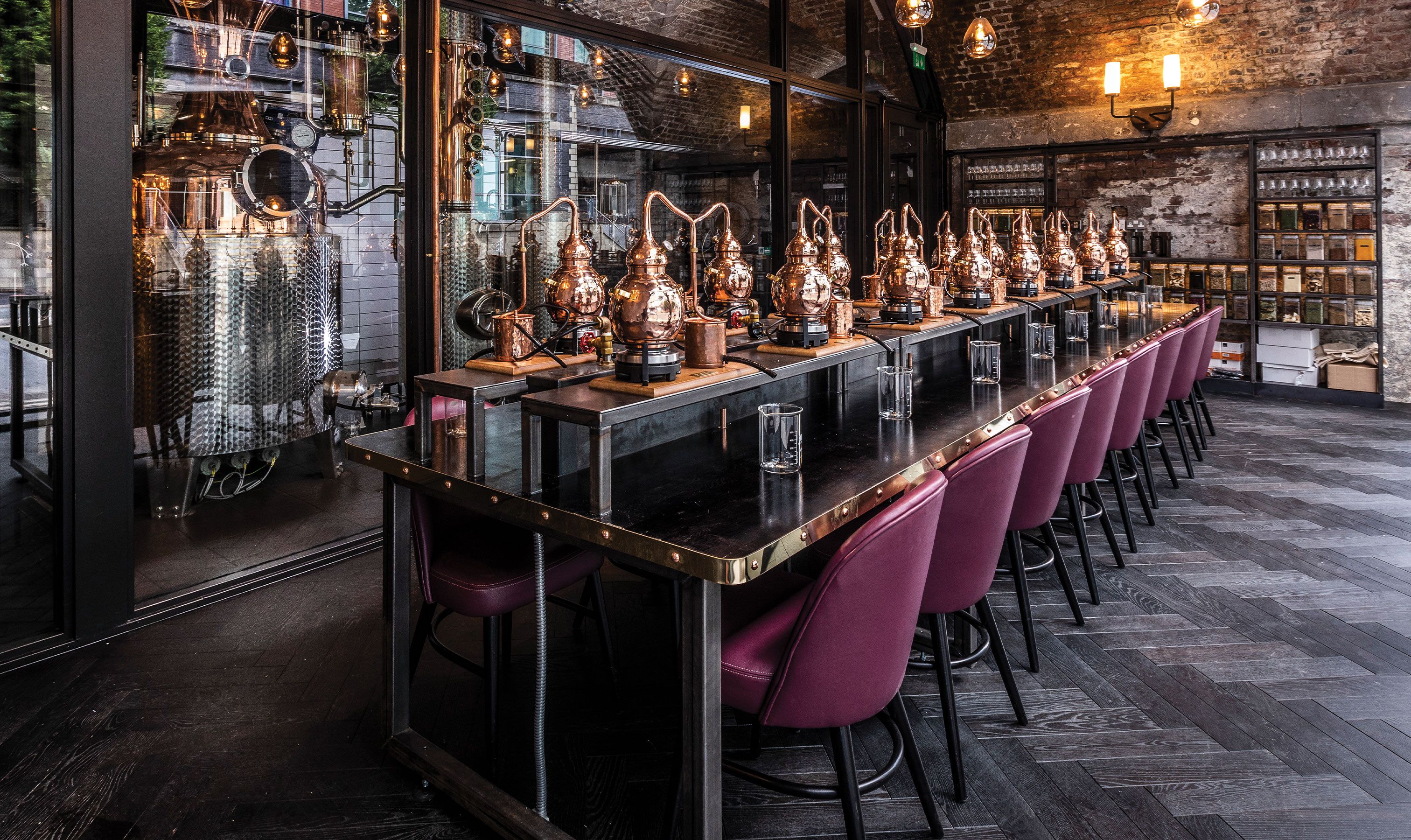 Spirit of Manchester Distillery & Three Little Words project interior