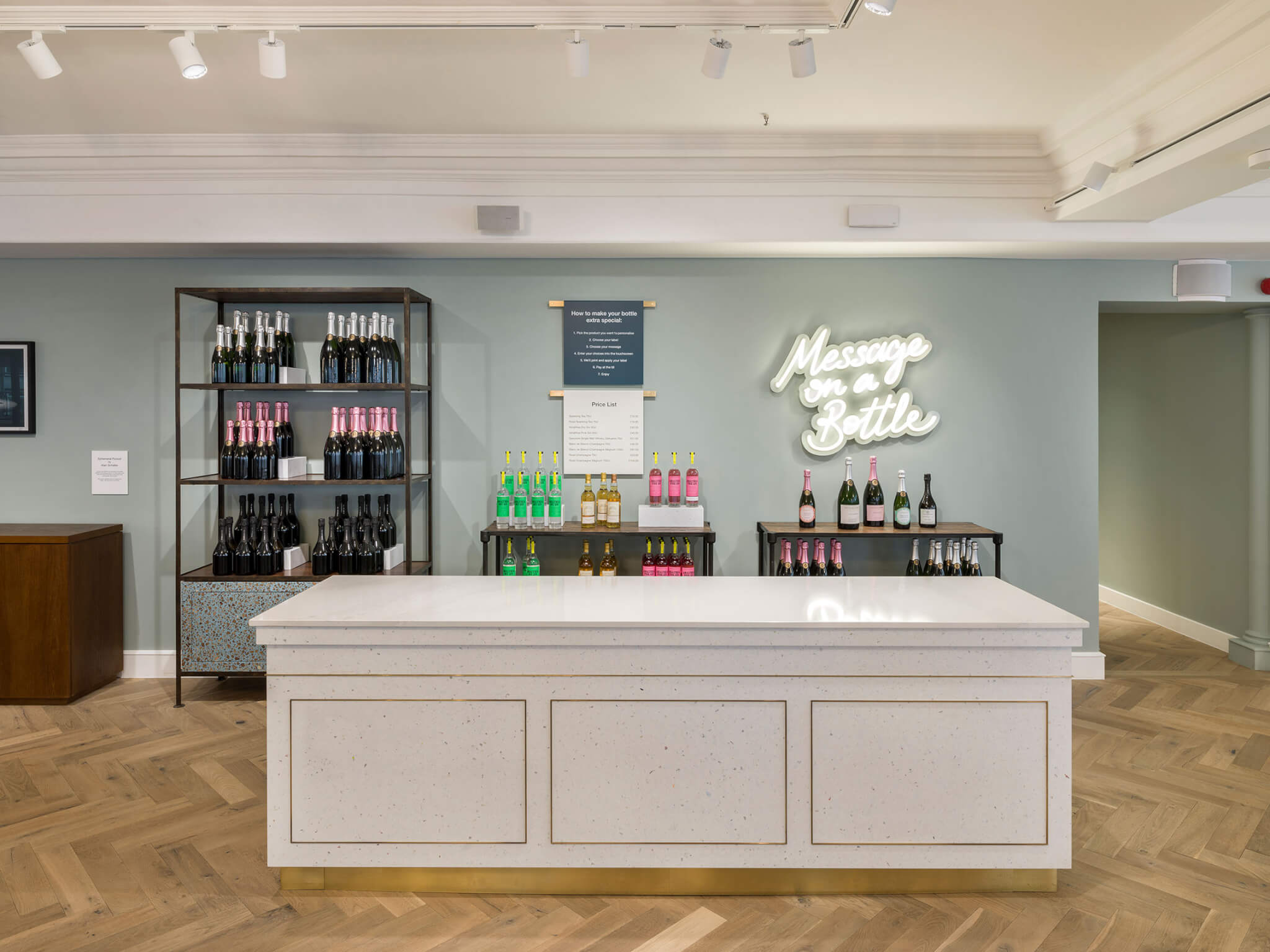Franklin Narrow Herringbone | Woodworks by Ted Todd Antique Collection | Fortnum & Mason, London, c/o Andrew Meredith Photography