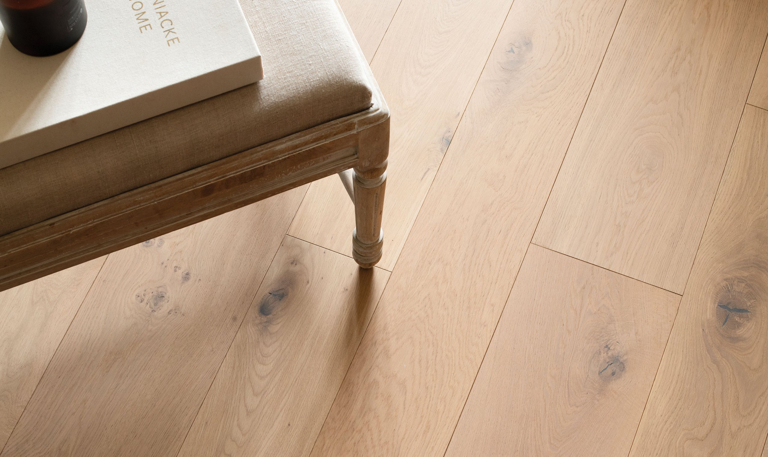 Light wood flooring