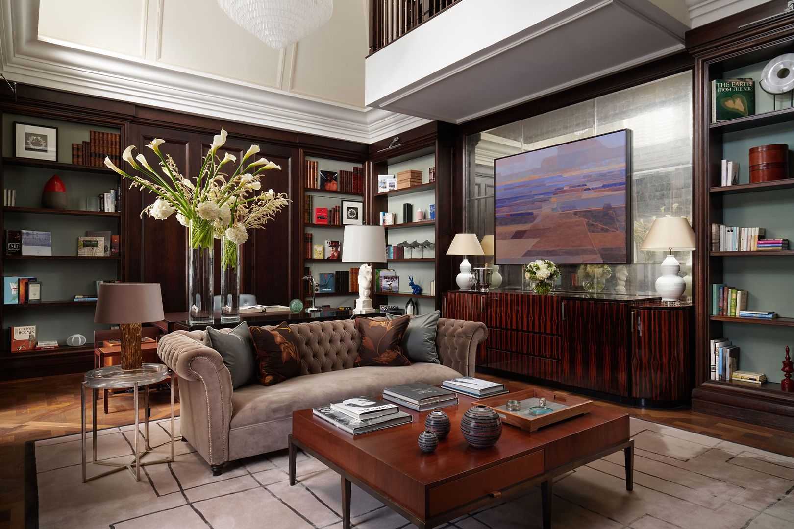 Corinthia London Writers Penthouse Living Room