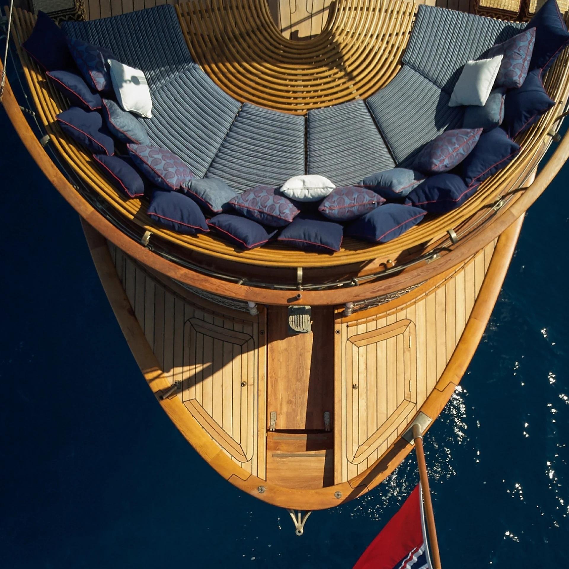 1930s Yacht, At sea — a Woodworks by Ted Todd project