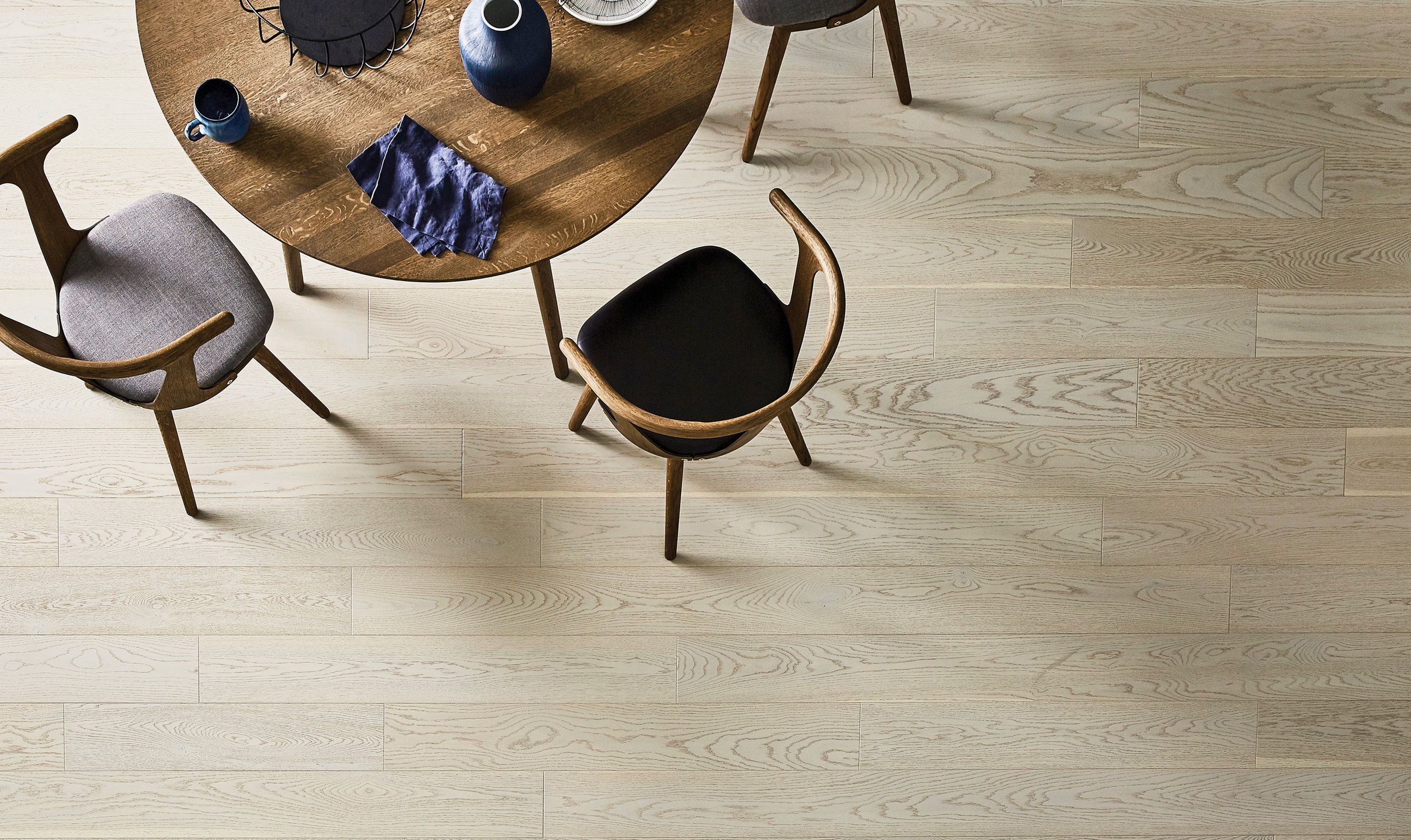 Dining room statement image with Ted Todd flooring