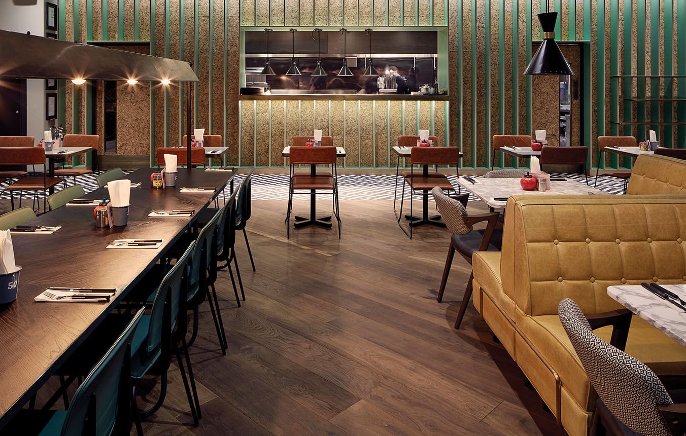 Nando's, Trafford Centre flooring detail