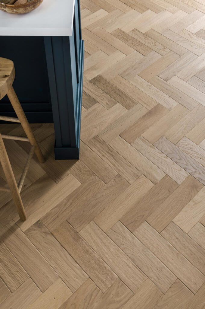 Featured floor: Swinley herringbone