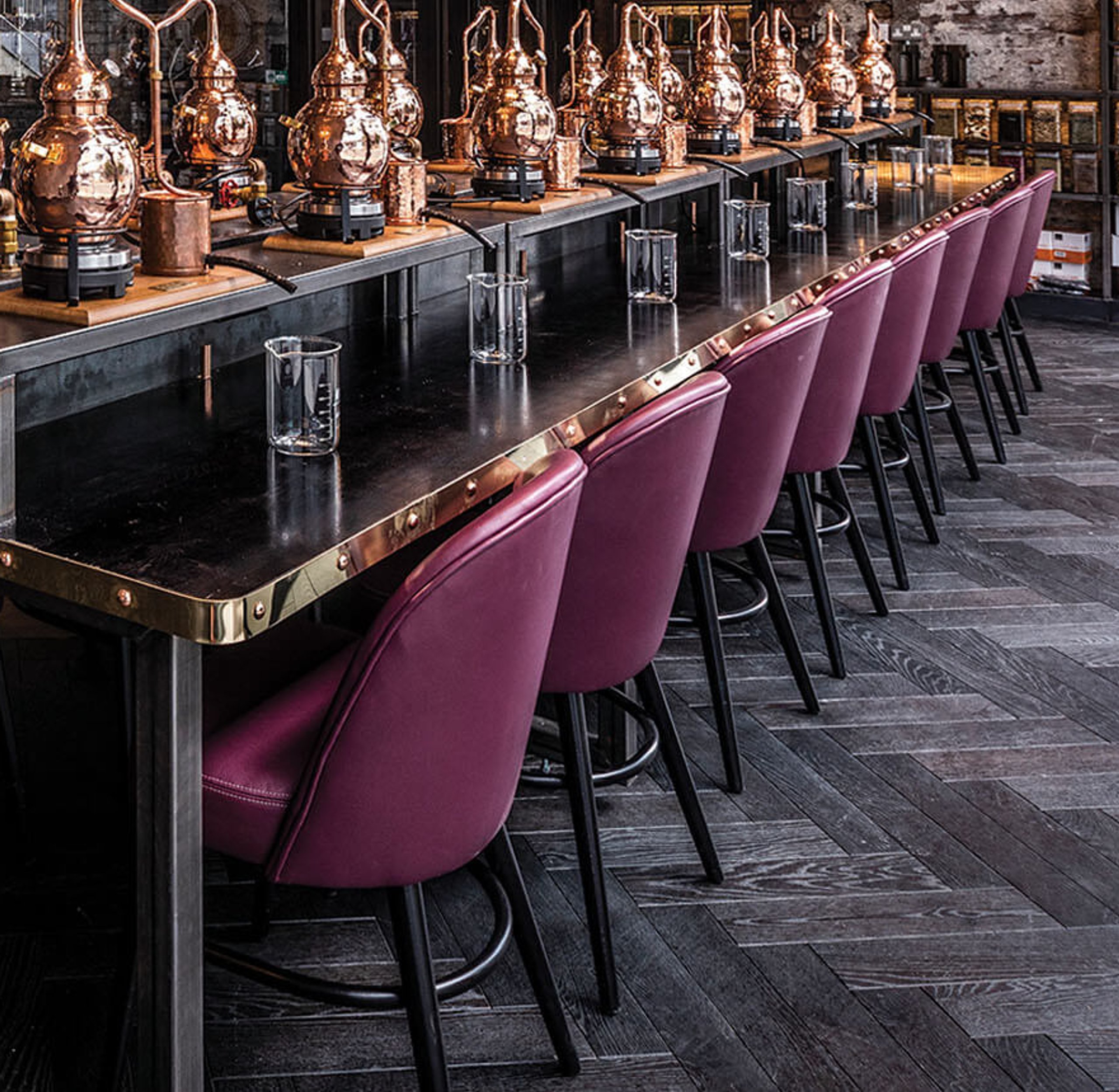Spirit of Manchester Distillery & Three Little Words project interior