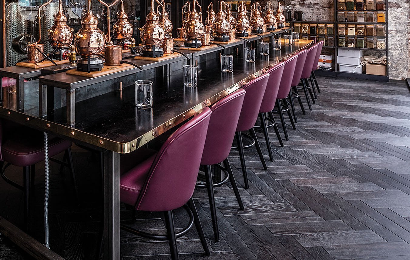 Spirit of Manchester Distillery & Three Little Words project interior
