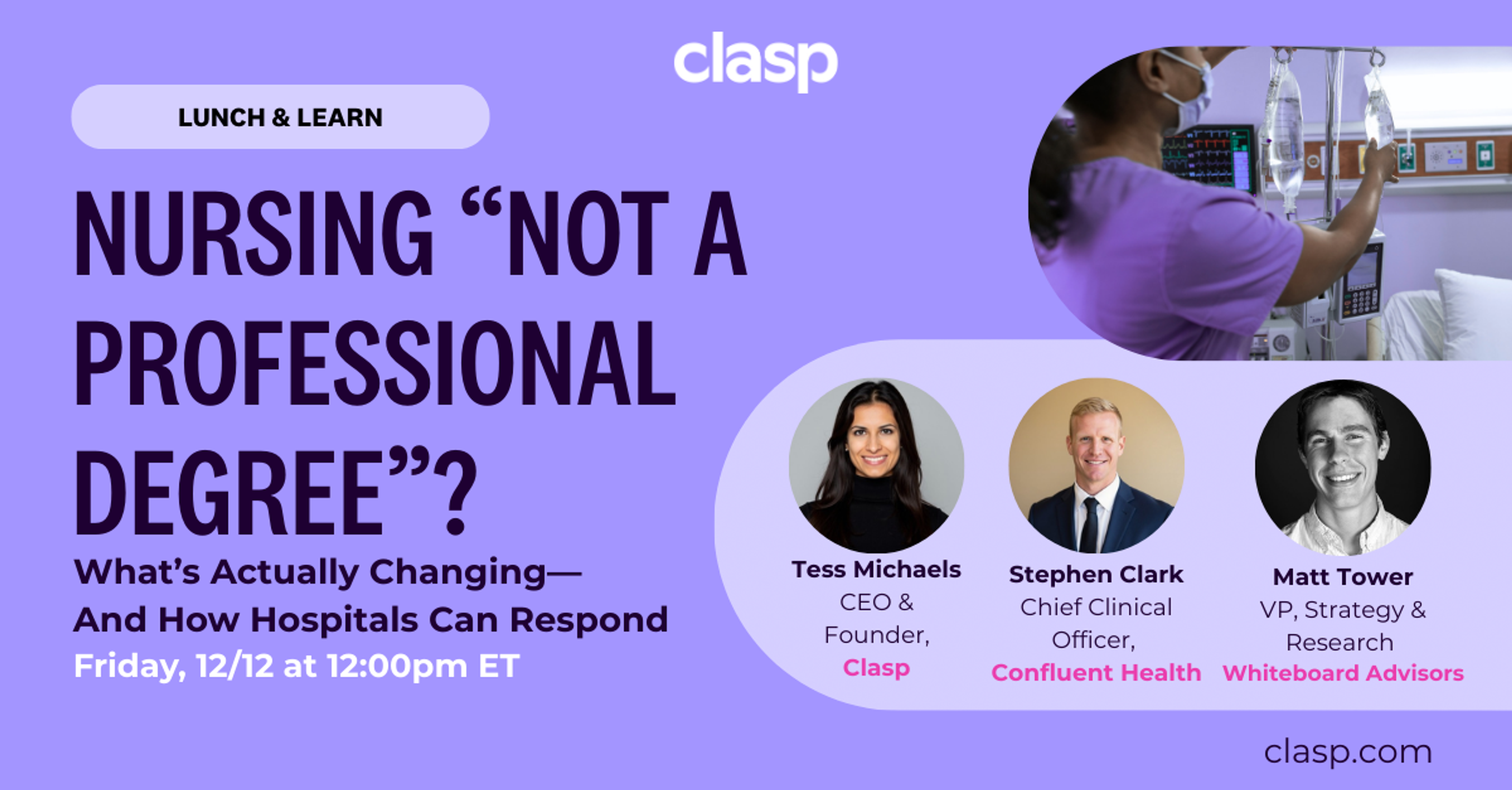 Nursing "Not a Professional Degree"? What's Actually Changing — And How Hospitals Can Respond