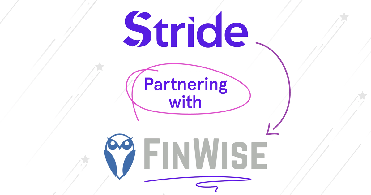 Stride Funding Partners With FinWise Bank Stride Funding