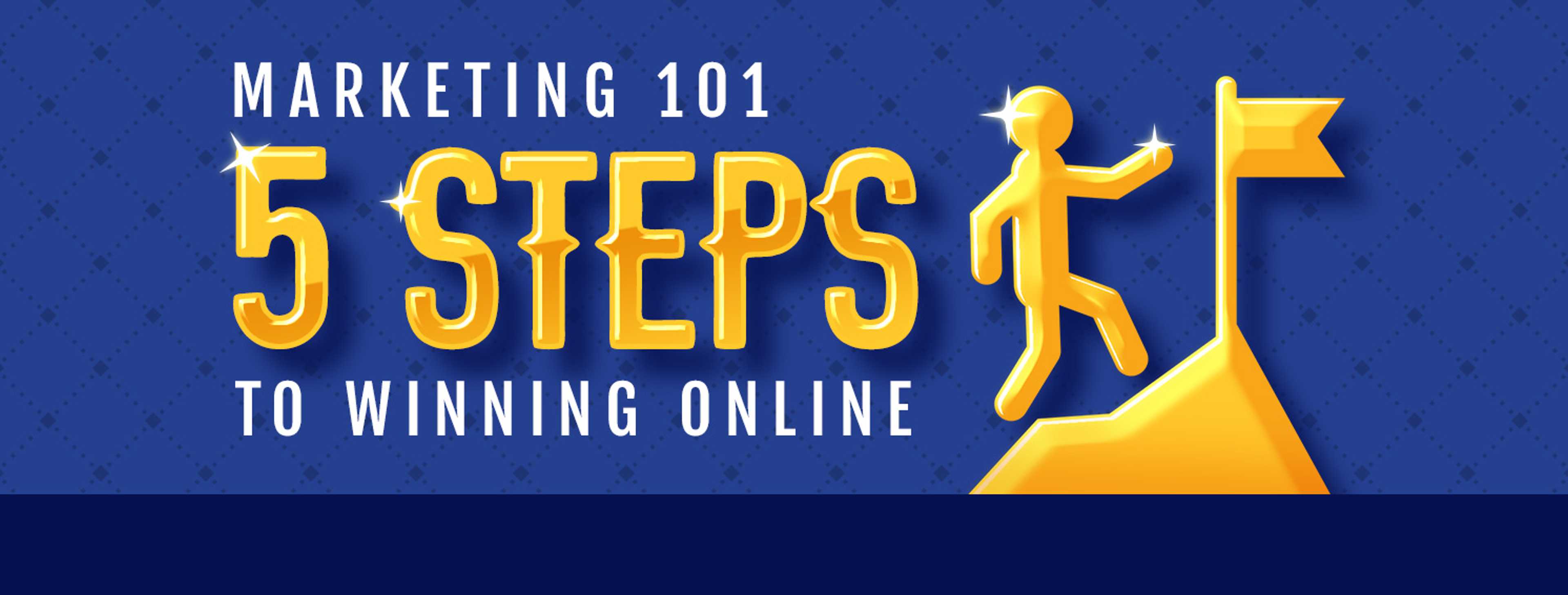 Cover for Marketing 101 - 5 Steps to Winning Online