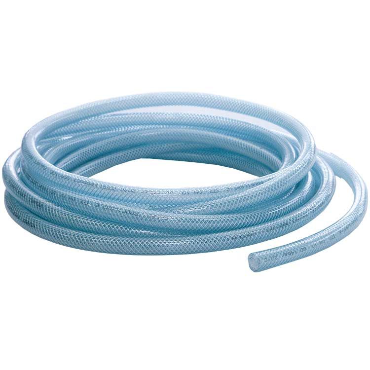 TUYAU TRESSE 9X3 TRANSLUCIDE AU METRE EN BOBINE