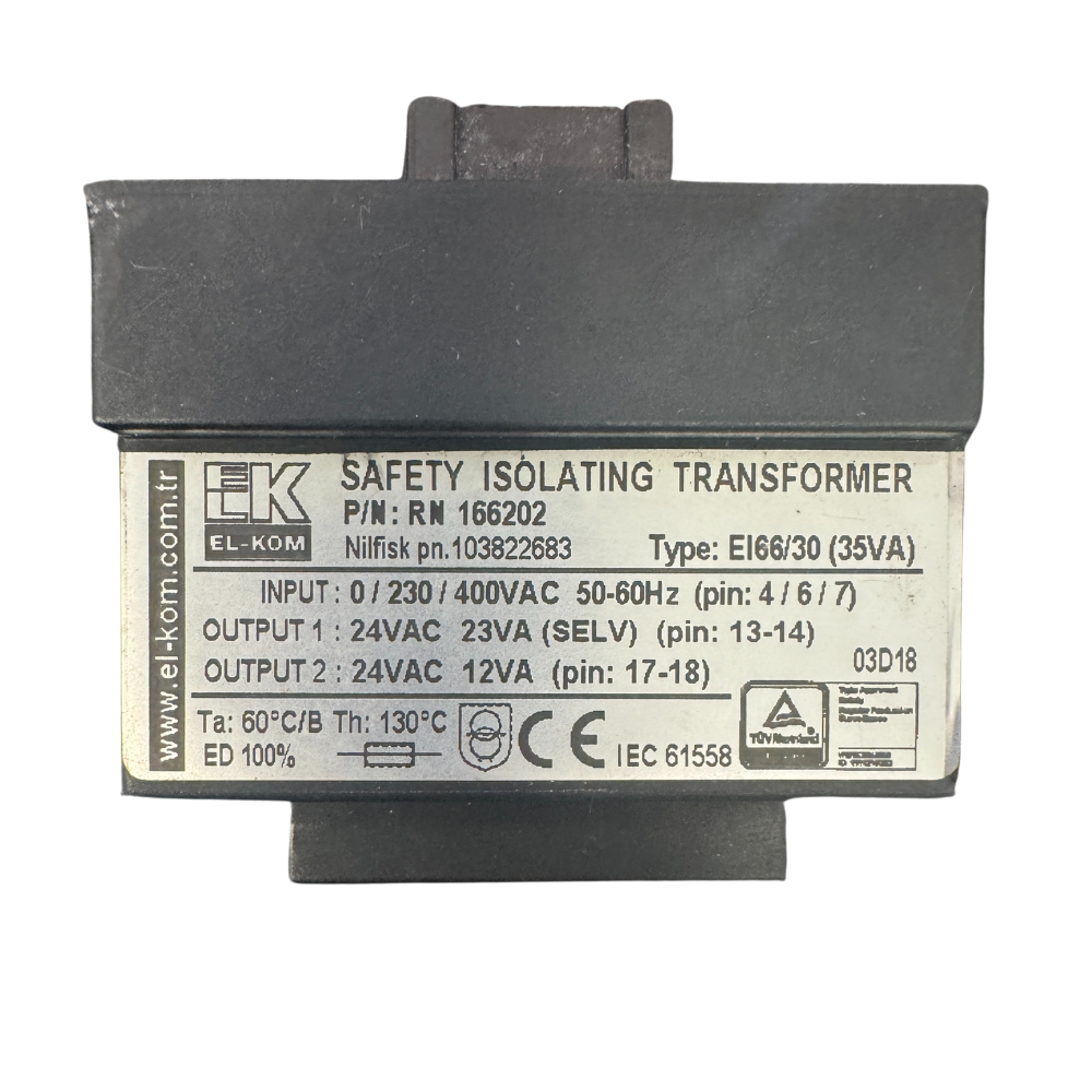 TRANSFORMATEUR 230/400V 2X24V NÉO