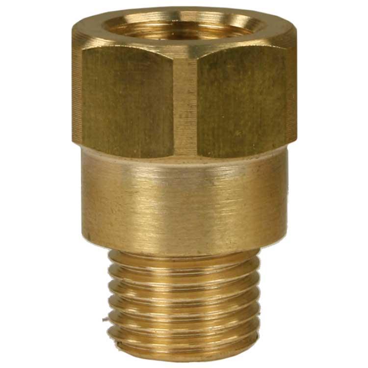 RACCORD 3/8M:3/8F LAITON