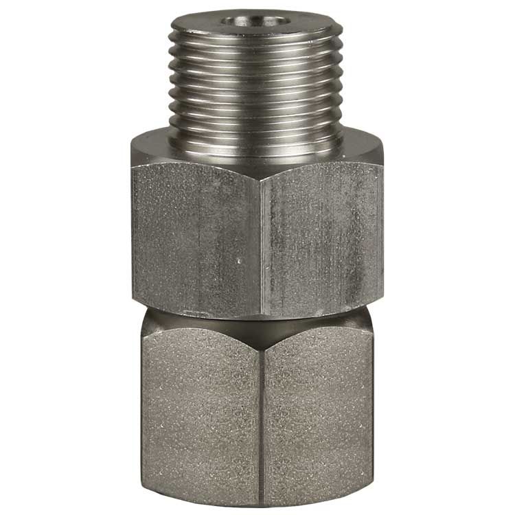 RACCORD ROTATIF 3/8M:3/8F INOX