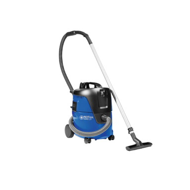 L'AERO est un aspirateur compact liquides & poussières pour des applications professionnelles. Il est facile à transporter, il a une cuve résistante et légère. De grandes performances pour un design compact. Il se transforme en souffleur en connectant le flexible sur l'arrière de la tête : rapide et efficace. Aspirateurs 3 en 1 : aspiration poussières, liquides et souffleur ! Moteur By-Pass à refroidissement indépendant Cuves résistantes en polypropylène ou inox (AISI 430) Fonction Marche/Arrêt automatique outils électriques (version "-21") Fonction "Souffleur" de série Utilisation possible "sans sac" Filtre en PET lavable Décolmatage semi-automatique du filtre Livrés complets avec tous les accessoires. CARACTERISTIQUES TECHNIQUES Poids (kg) 7.5 Dimensions (L x L x H) (cm) 375x385x505 Longueur câble (m) 5 Débit d'air (l/min.) 3600 Dépression (mbar/kPa) 210/21 Puissance consommée maxi (W) 1250 Puissance (W) 1000 Alimentation (V/HZ/A) 230/1/50-60/16 Niveau sonore (dB(A)) 64 Capacité du réservoir (litres) 20 Système de nettoyage du filtre Pousser et nettoyer Gamme d'accessoires Rangement du câble Fonction soufflerie Sac filtrant synthétique