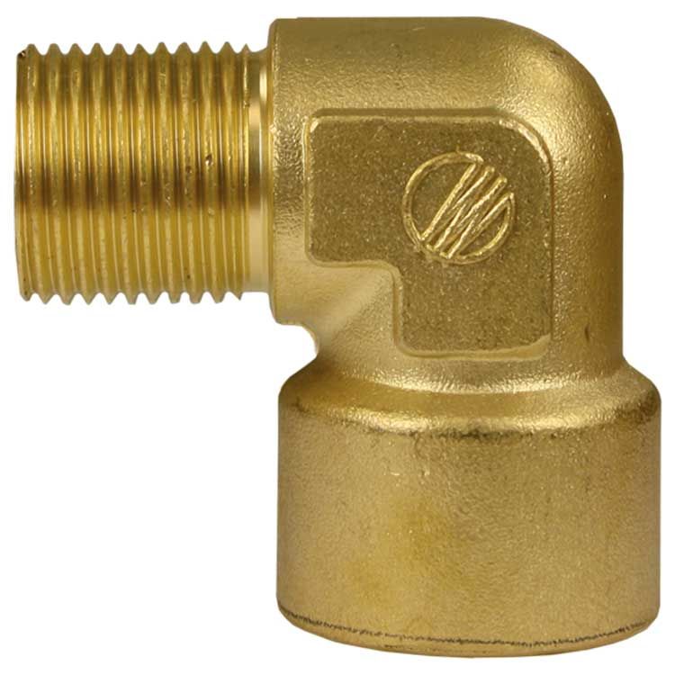 COUDE 1/4F:1/4M LAITON 350 BAR