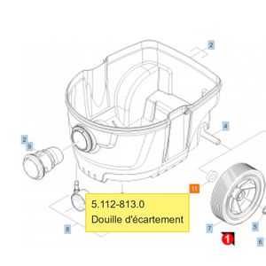 DOUILLE D ECARTEMENT
