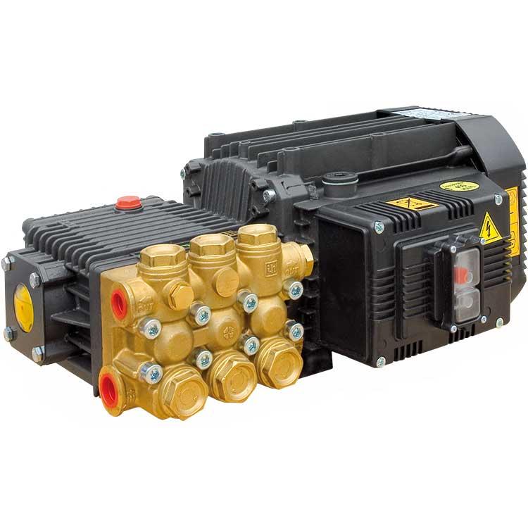 GROUPE MOTEUR-POMPE INTERPUMP M14-120 380 V AVEC DISJONCTEUR ET CABLE