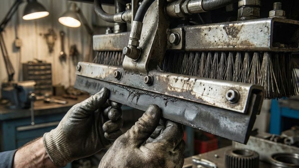 Maintenance des brosses d'autolaveuse