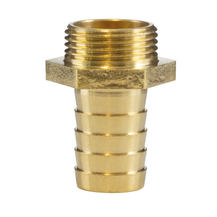 RACCORD DROIT CANNELE 3/4M-19 LAITON - view 3