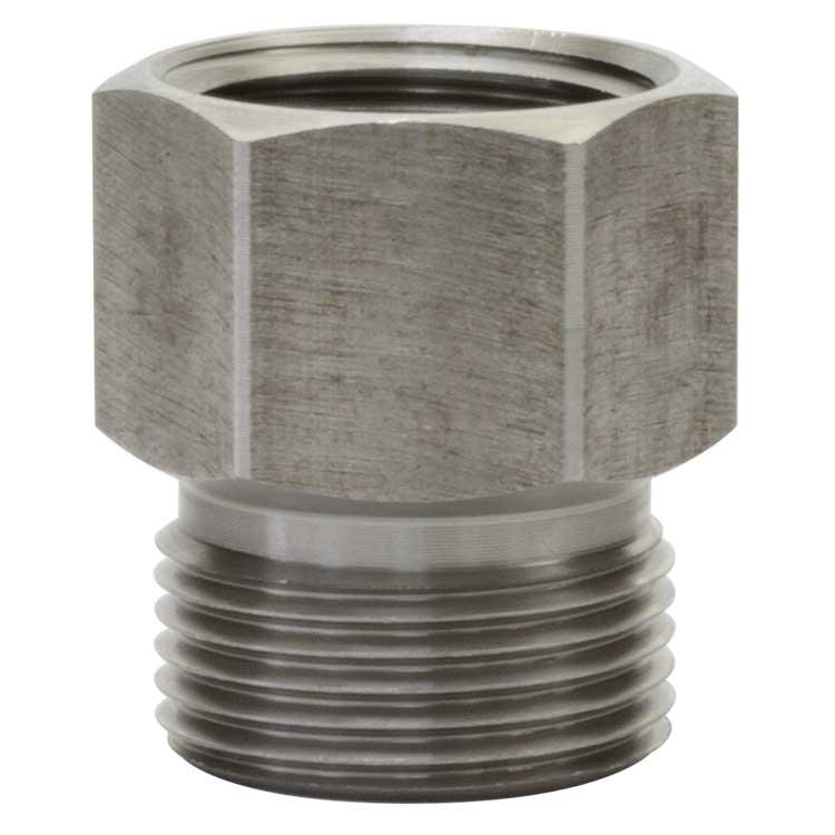 ADAPTATEUR M22M:1/2F INOX