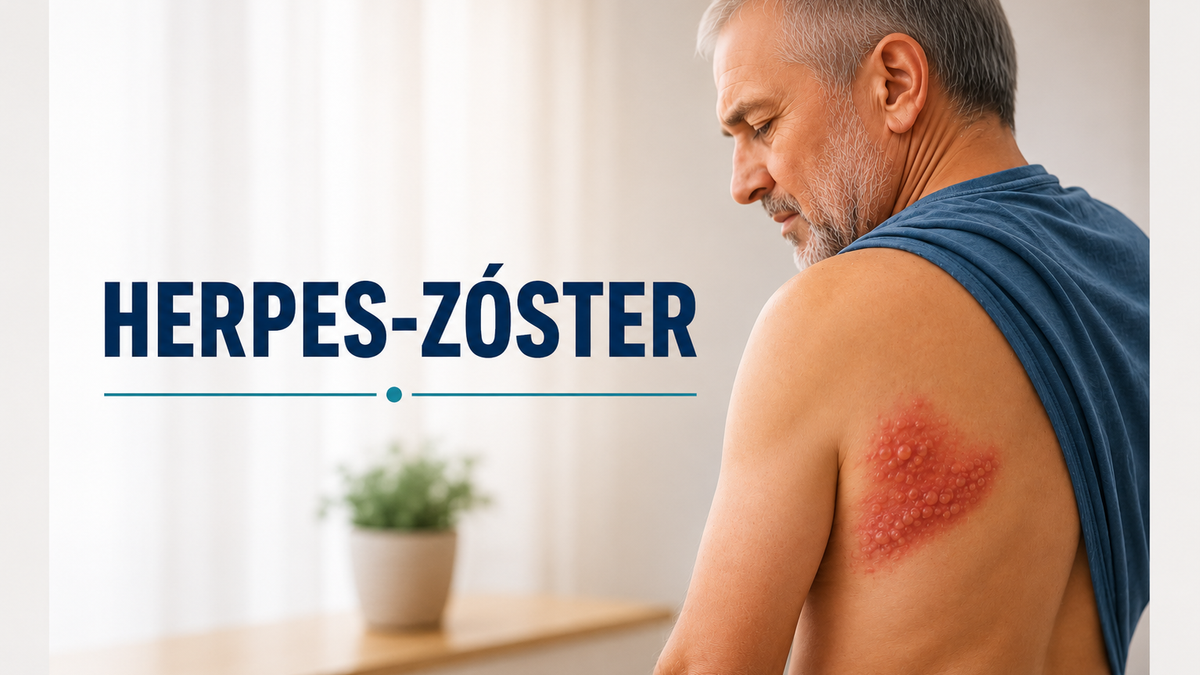 Herpes-Zóster (Cobreiro): O que é, quais são os sintomas e como a vacina pode prevenir a doença