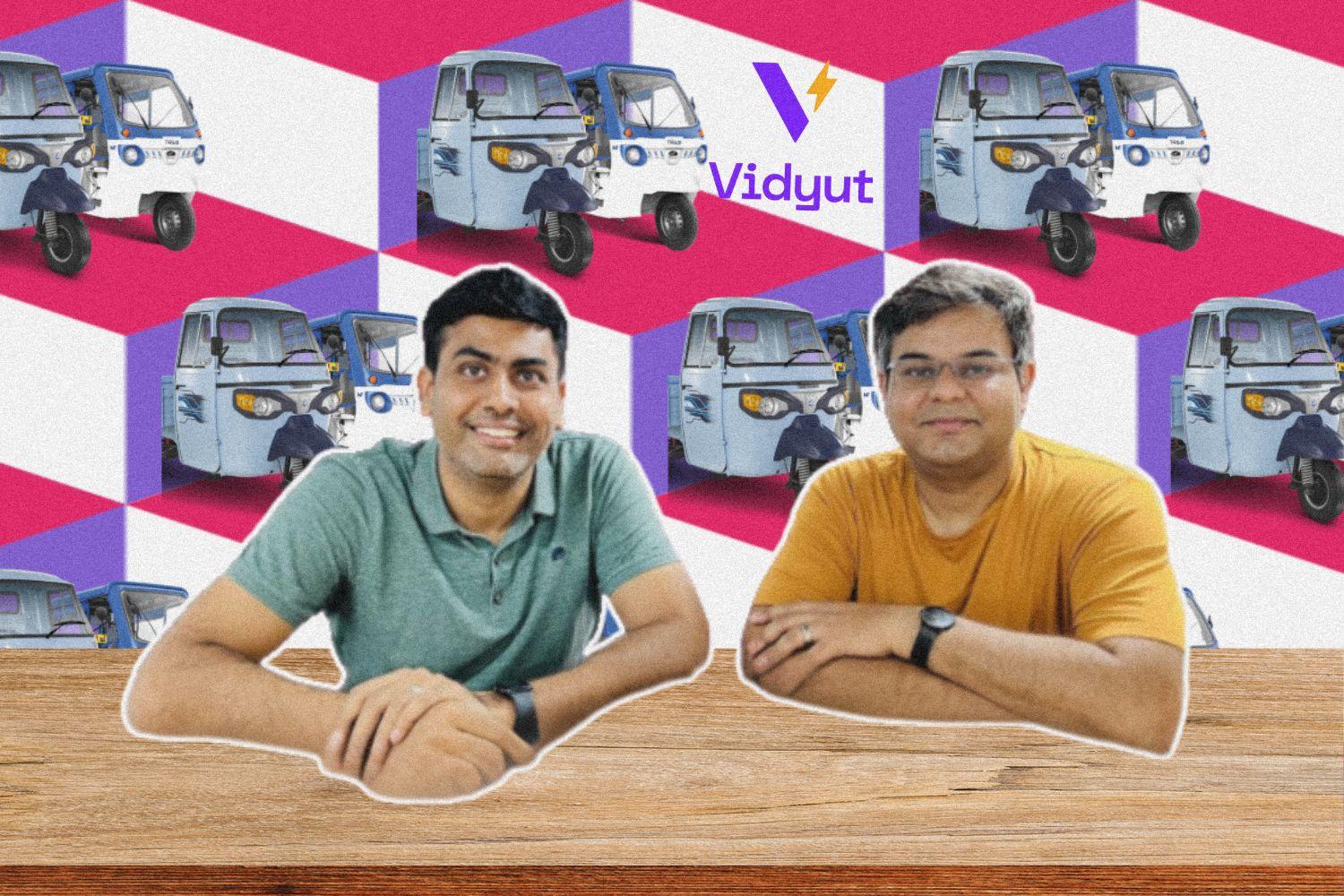 Image presenting Xitij Kothi and Gaurav Srivastava from Vidyut