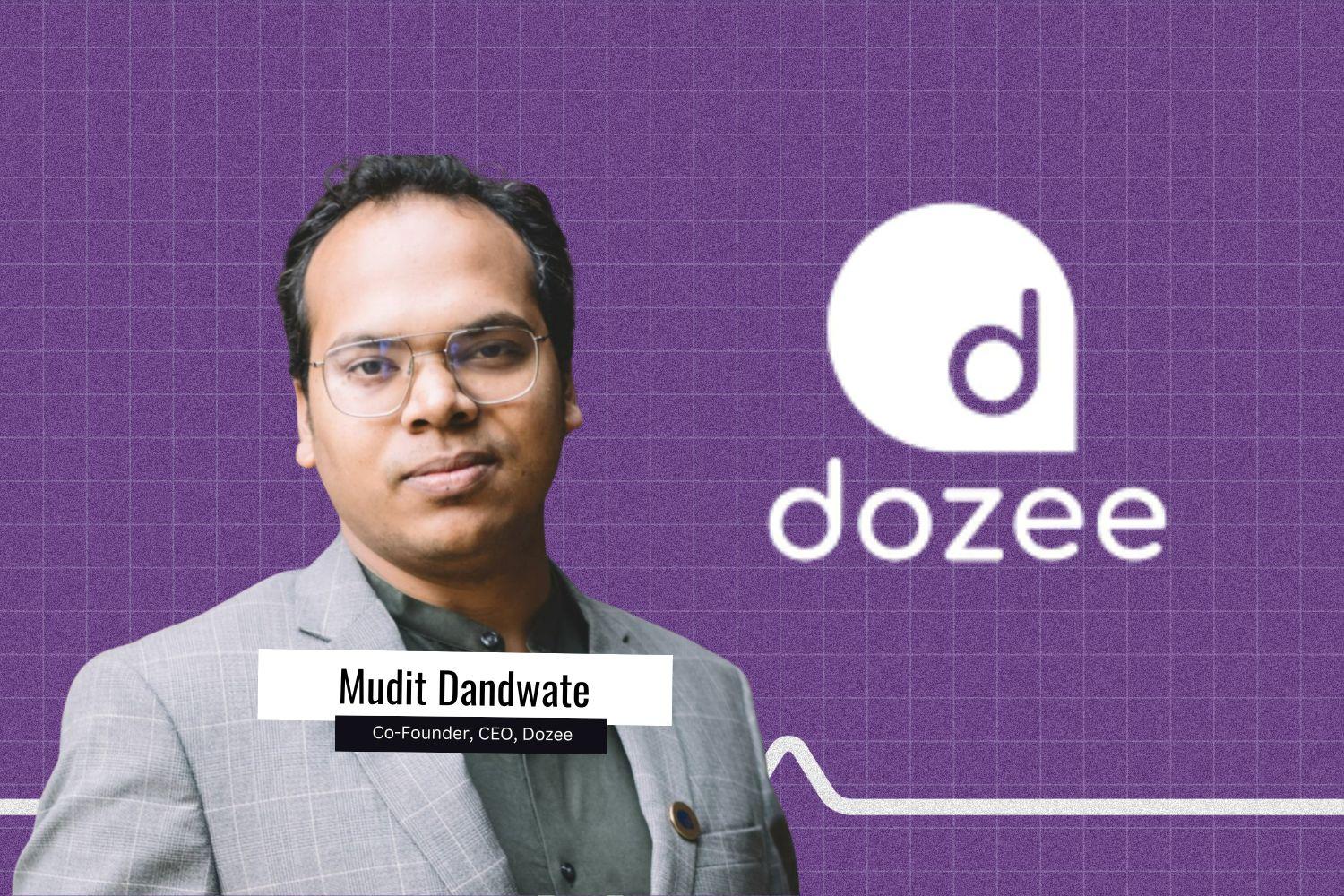 Image presenting Mudit Dandwate, Co-founder, of Dozee.