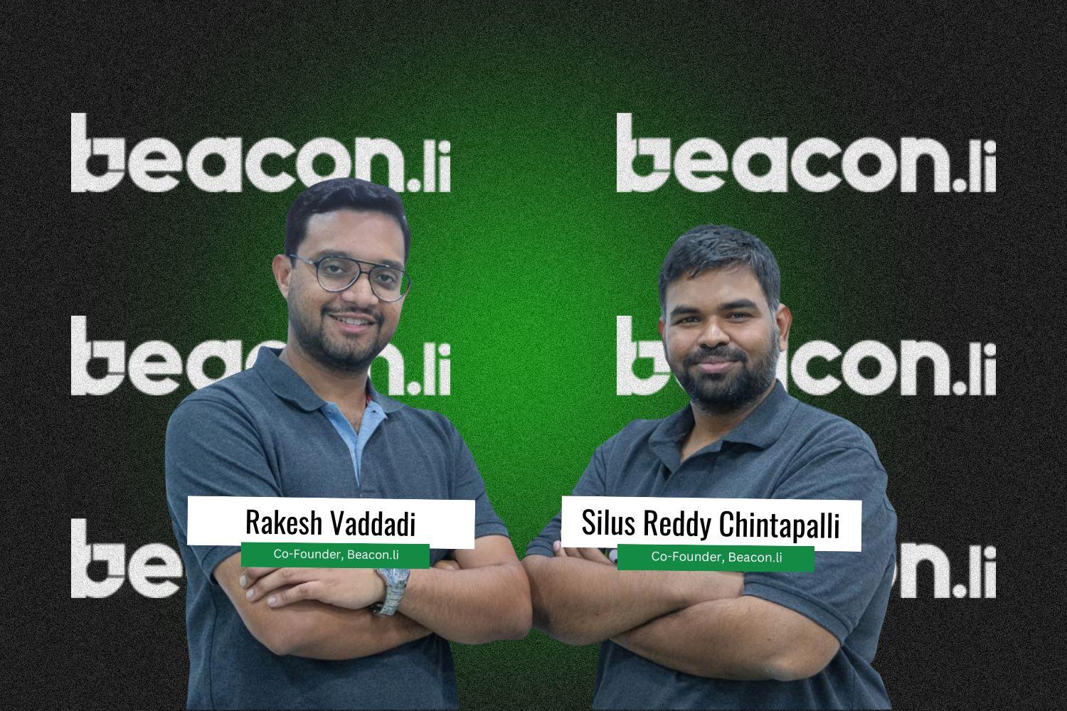 Image presenting co-founders of Beacon.Li
